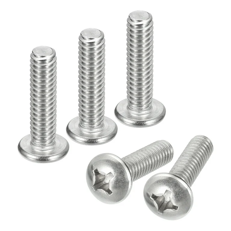 304 M3*6 50Pcs Stainless Steel Flat Head Screw