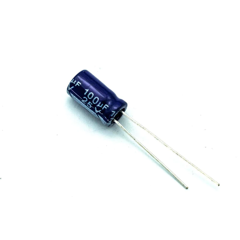 100UF/25V Electrolytic Capacitor