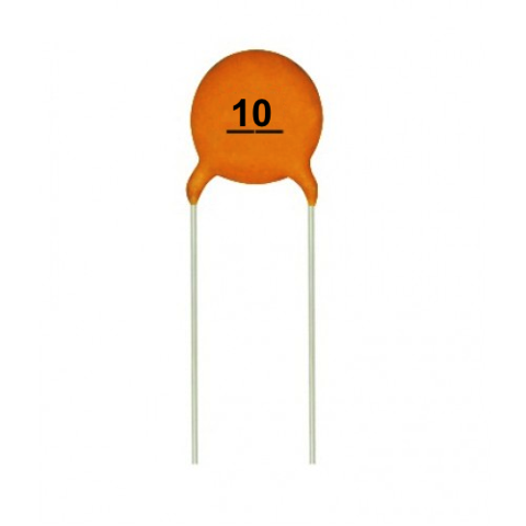 10pf Ceramic capacitor view 2