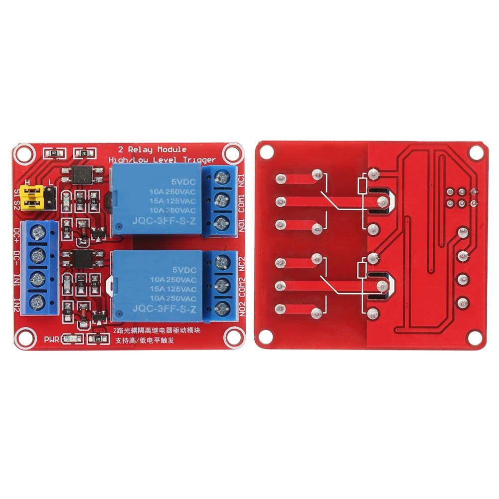 Two channel Relay DC 12V with Optocoupler