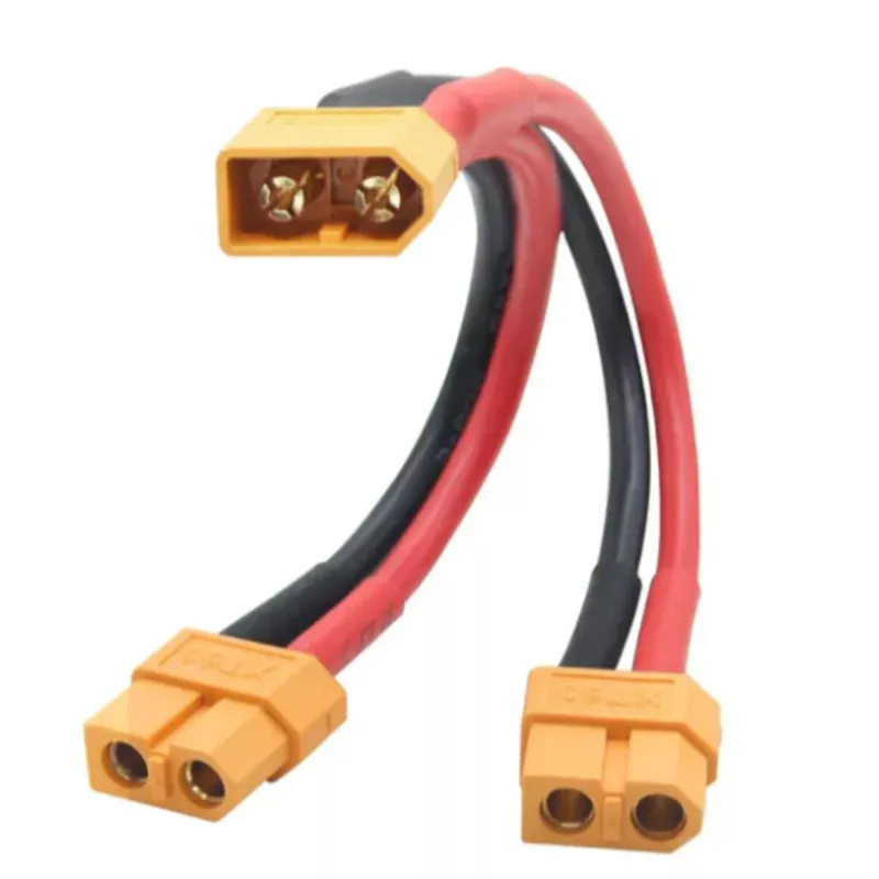 XT60 Parallel Battery Connector (1 Male to 2 Female) - STS