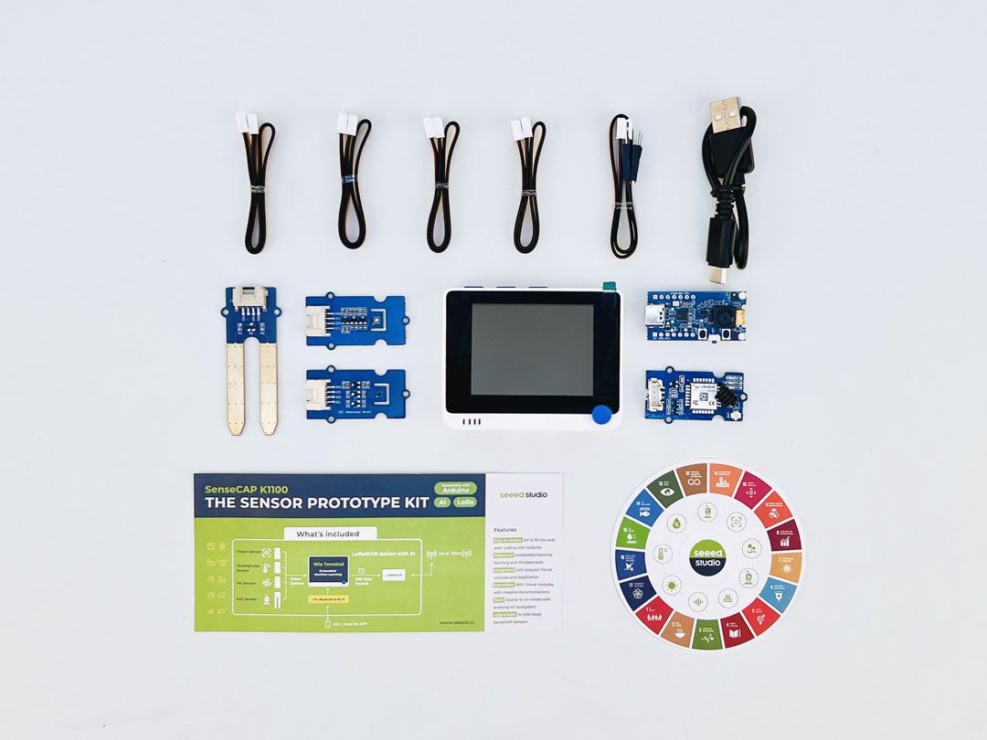 SenseCAP K1100 - The Sensor Prototype Kit with LoRa and AI view 3