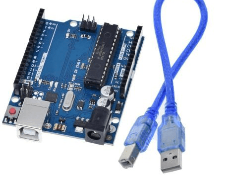 Arduino UNO R3 removable IC Chip with USB CABLE - STS Arduino