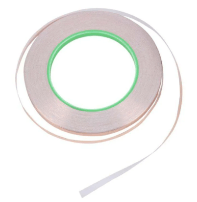 6mm × 15m Copper Foil Tape with Conductive Adhesive – EMI Shielding & Electrical Conductive Tape view 2
