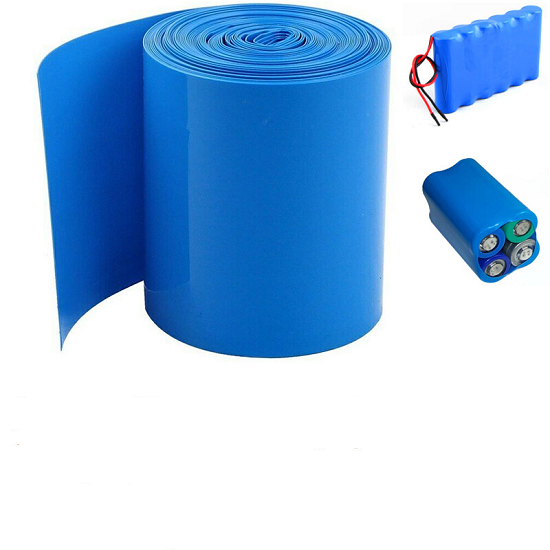 PVC Shrink Wrap 18650/14500 /21700 battery pack PVC heat shrinkable film insulating tube - STS Arduino