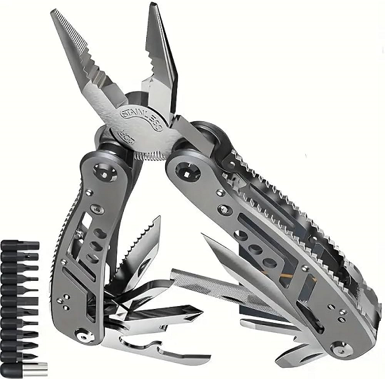 24-In-1 Multitool Pliers Heavy Duty Survival Multi-Tool - STS Tools