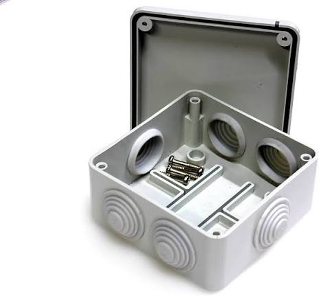 Waterproof electrical enclosure for student project and electrical junction box view 3