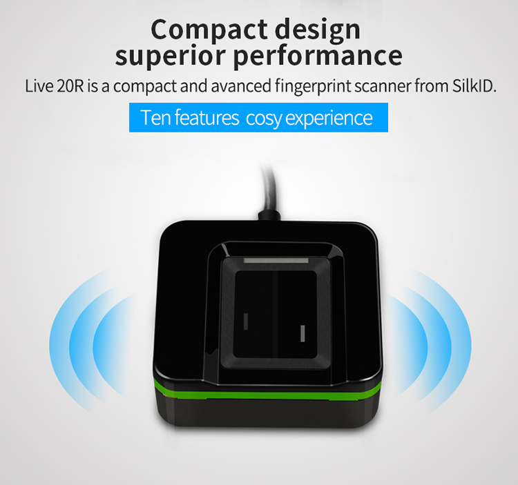 Live20R USB Fingerprint Scanner view 2