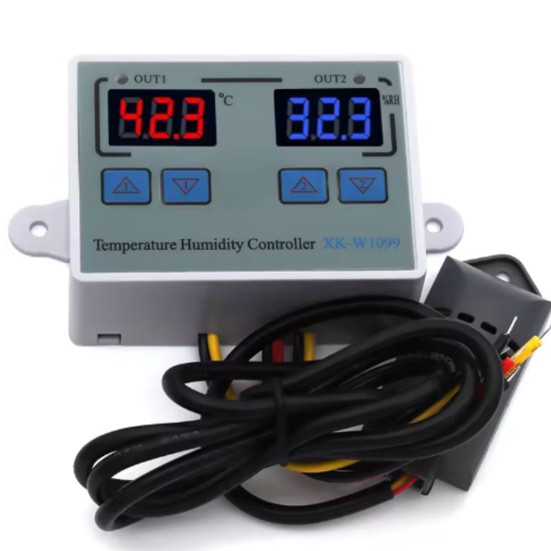 XH-W1099 AC 220V Digital LED Temperature and Humidity Controller - STS Incubator