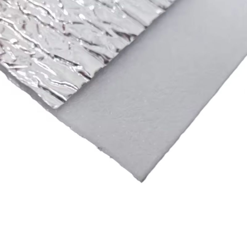 1meter*1meter Reflective Foil Insulation Lightweight Expanded Polyethylene Foam Reflective Foil for Metal Buildings view 2