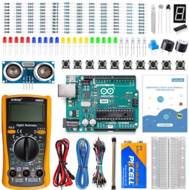 15 Experiments MPK NT A102 Arduino Starter Kit - STS Electronic Components Kigali