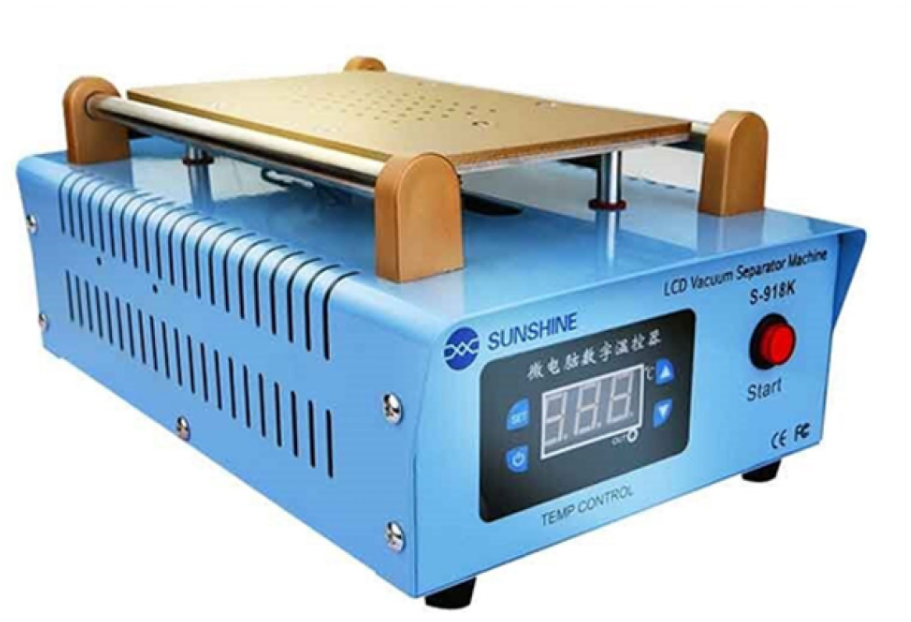 LCD Heating Vacuum Separator Machine For Edge Straight Mobile Phone Screen Repair - STS Tools