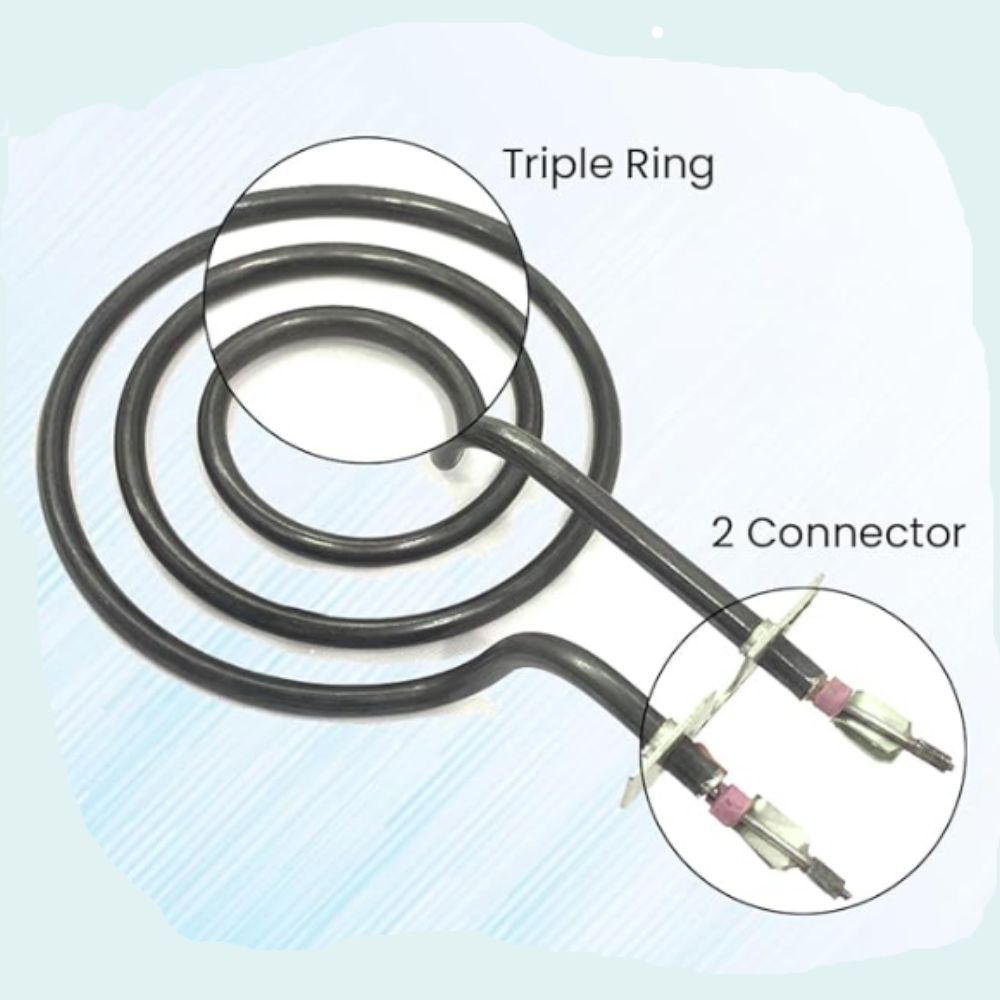 Airex Stainless Steel Popcorn Machine Heating Element (3 Rings) view 2