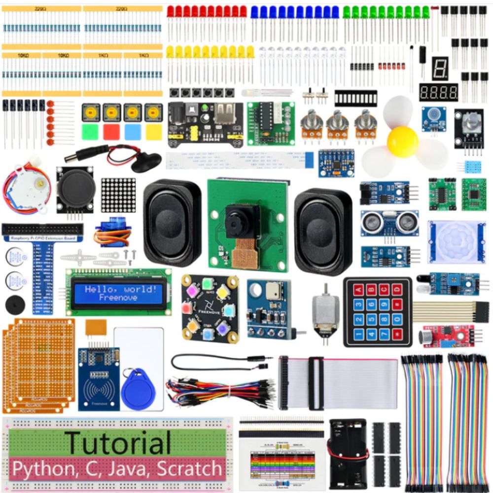 Freenove Complete Starter Kit for Raspberry Pi - STS Raspberry Pi