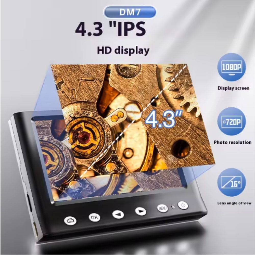 4.3-inch mobile phone repair industrial digital microscope view 4