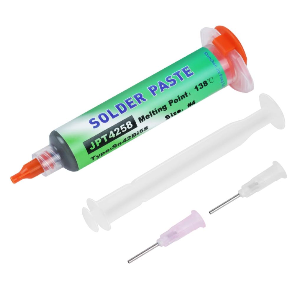 15g Solder Paste Syringe Flux & Tin Paste for SMD/PCB Soldering - STS Arduino