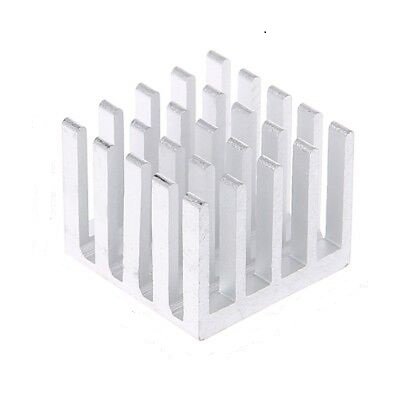 20*20*16mm Aluminum Heatsink Block Computer Electronic Chip Cooling