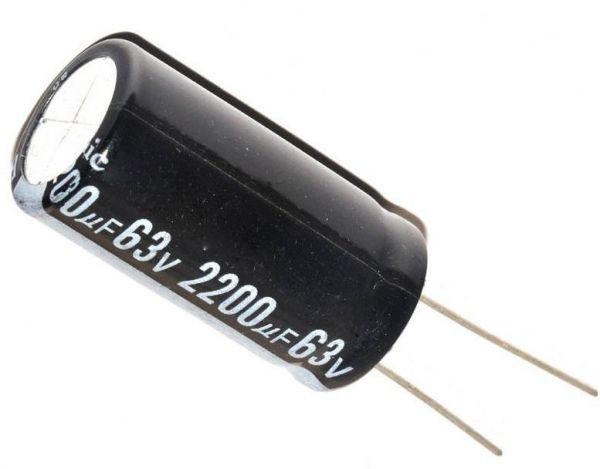 2200UF/63V Electrolytic capacitor