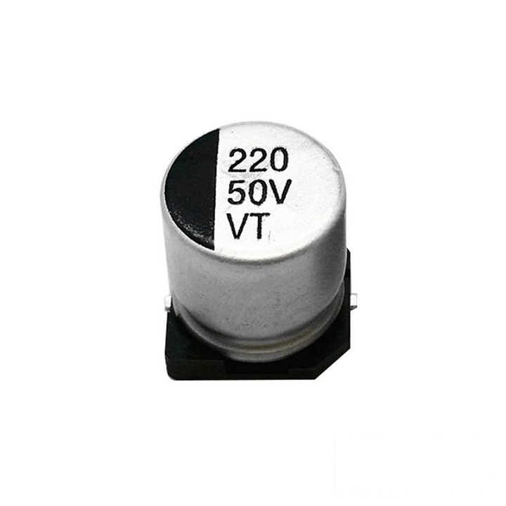 SMD aluminum electrolytic capacitor 220uF