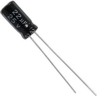 22uF/25VElectrolytic Capacitor