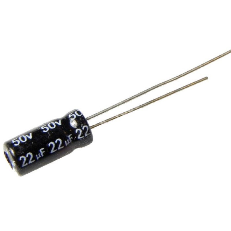 22uF/50 V Electrolytic Capacitor