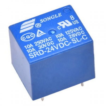 24V Power  Relay SRD-24VDC-SL-C