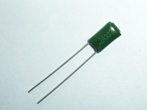 3.3nF/100V (0.0033uF ? 2A332J) Polyester Film Capacitor