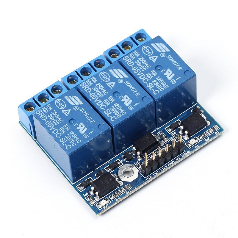 3 Channel Relay Module 5V view 2