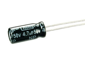 4.7uF/ 50V Electrolytic Capacitor