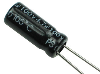 4.7uF/100V Capacitance