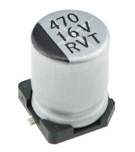 SMD aluminum electrolytic capacitor  470uF/16V