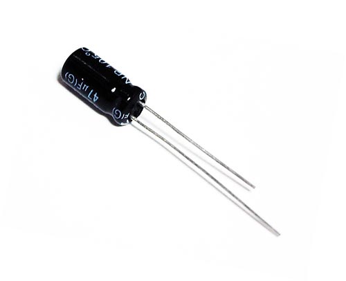 47 ?F 25V Electrolytic Capacitor