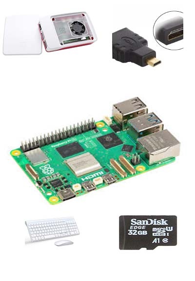 Raspberry Pi 5 4GB RAM Dev Kit NTRPI001