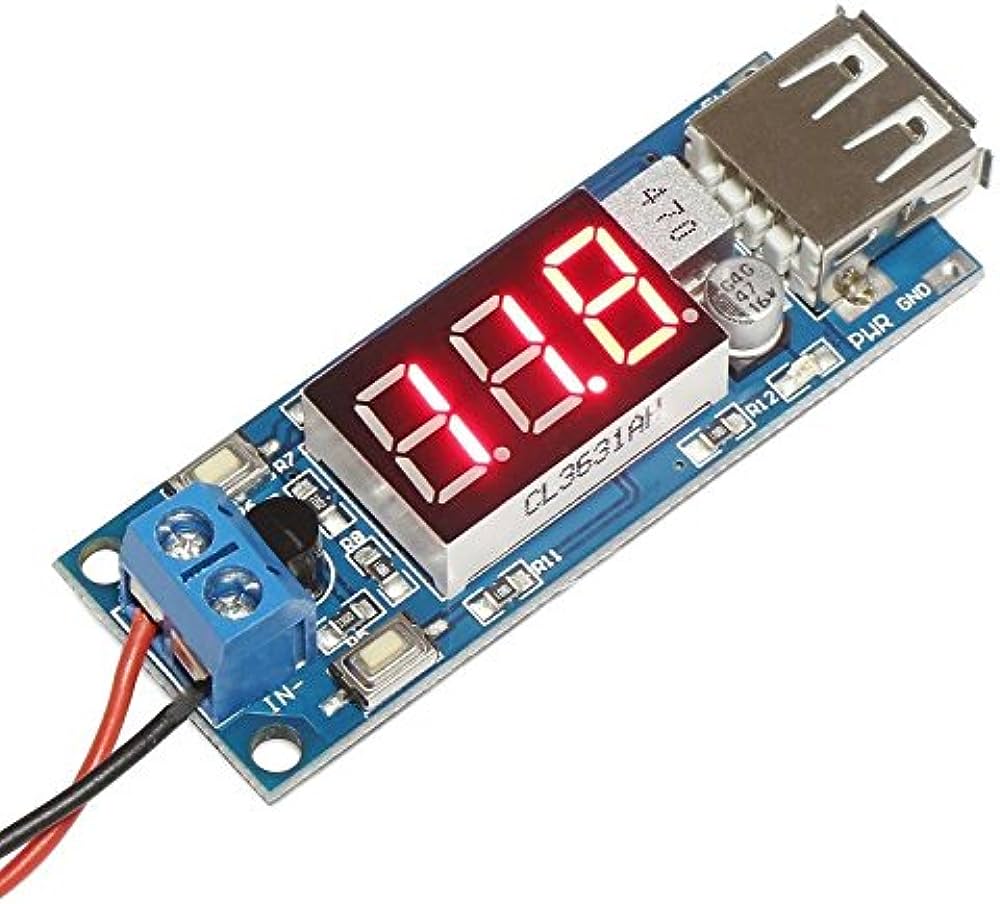 DC4.5V-40V to 5V 2A USB Step Down Power Module view 2