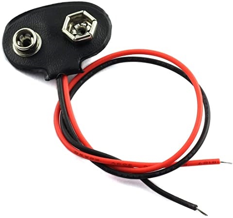 DC 9V Battery buckle