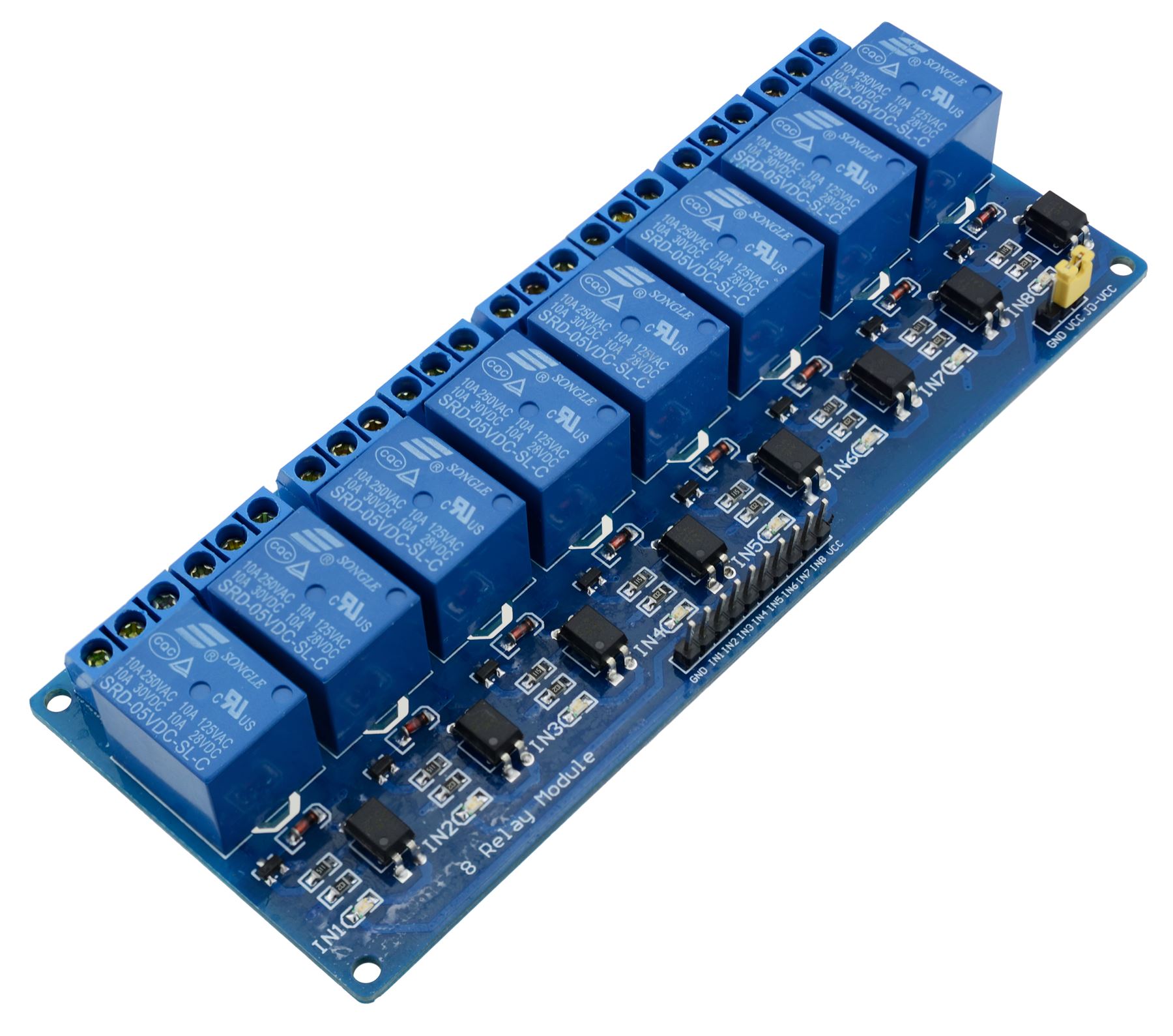 8 Channel Relay Module view 2