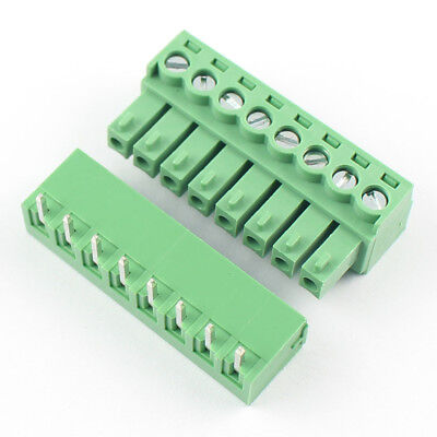 HT3.96mm 8P Straight/Bent Pin Terminal Block