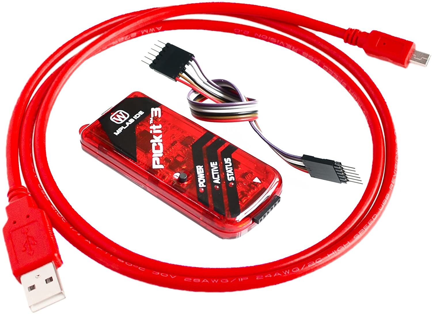 PIC KIT3 Debugger Programmer Adapter view 2