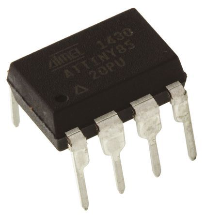 ATTINY85-20PU IC MCU 8BIT 8KB FLASH 8DIP