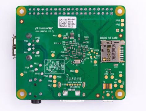 Raspberry Pi 1 Model A+ view 3