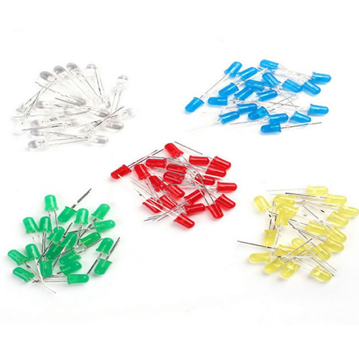 LED-Assorted 50Pcs - STS Electronic Components Kigali