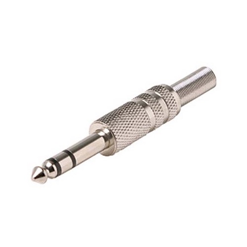 3.5mm 3-Pole Stereo Metal Plug Connector