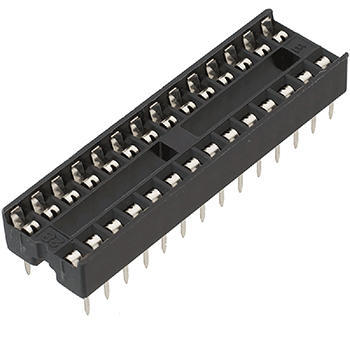 28-Pin DIP IC Socket