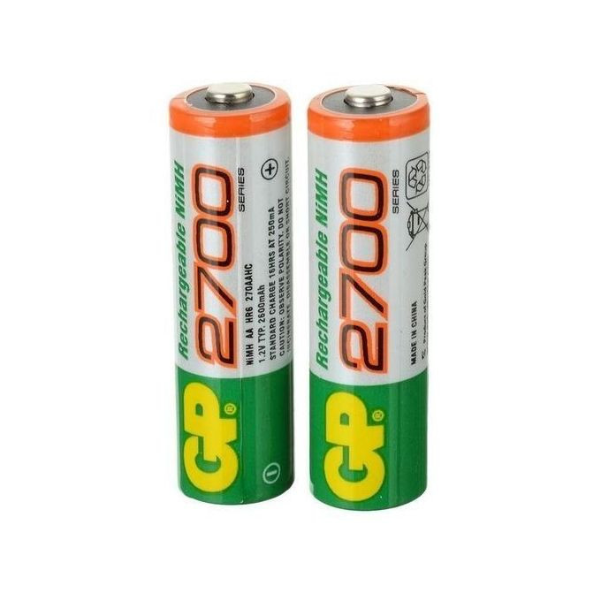 1.2V 2700mAh AA Battery Rechargeable Ni-MH