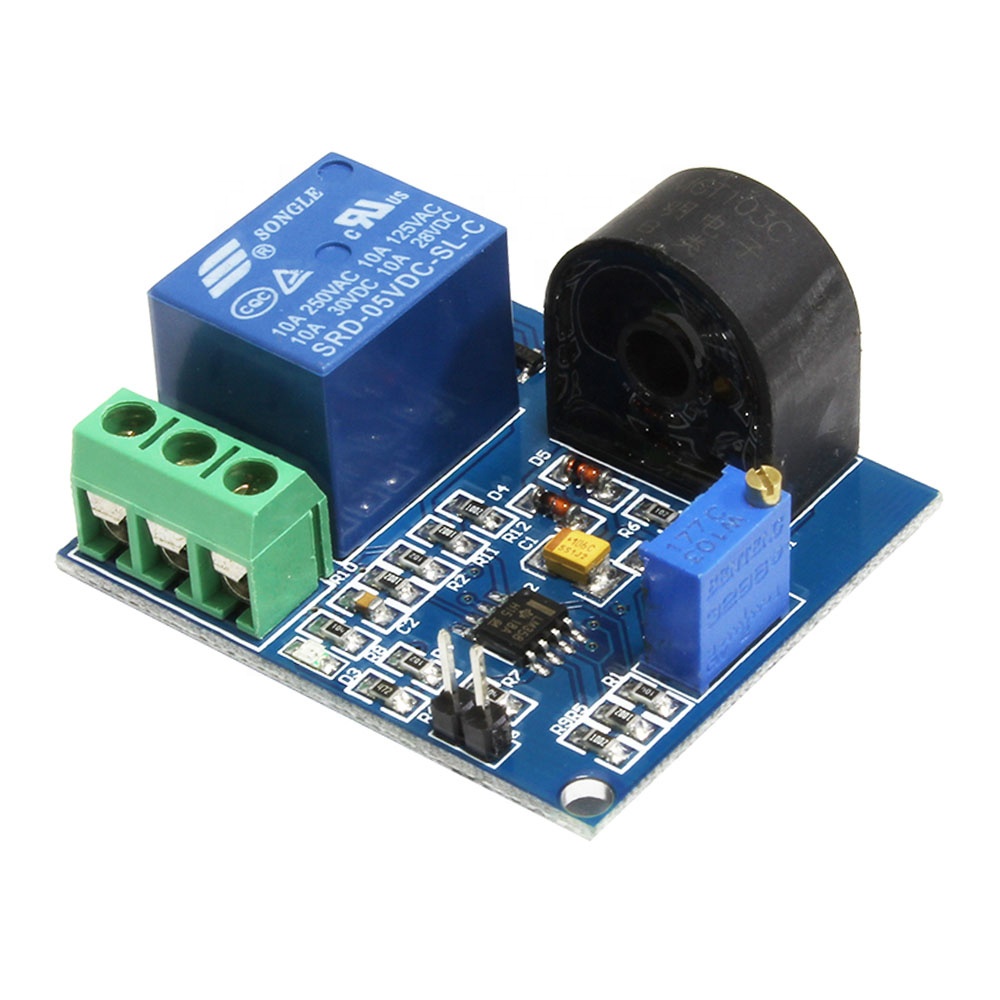 5A 5V Relay Module AC Current Detection Board Sensor