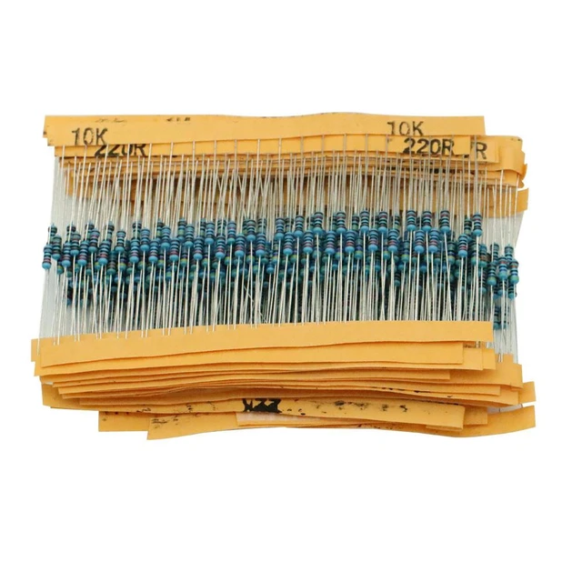 1/4W Resistance 1% Metal Film Resistor ( 20 kinds*20=400pcs)