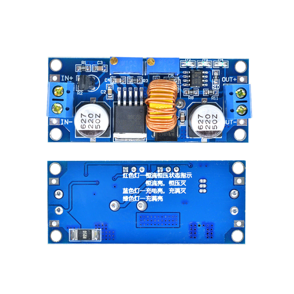 XL4005 DC-DC adjustable step-down 5A 75W power view 2