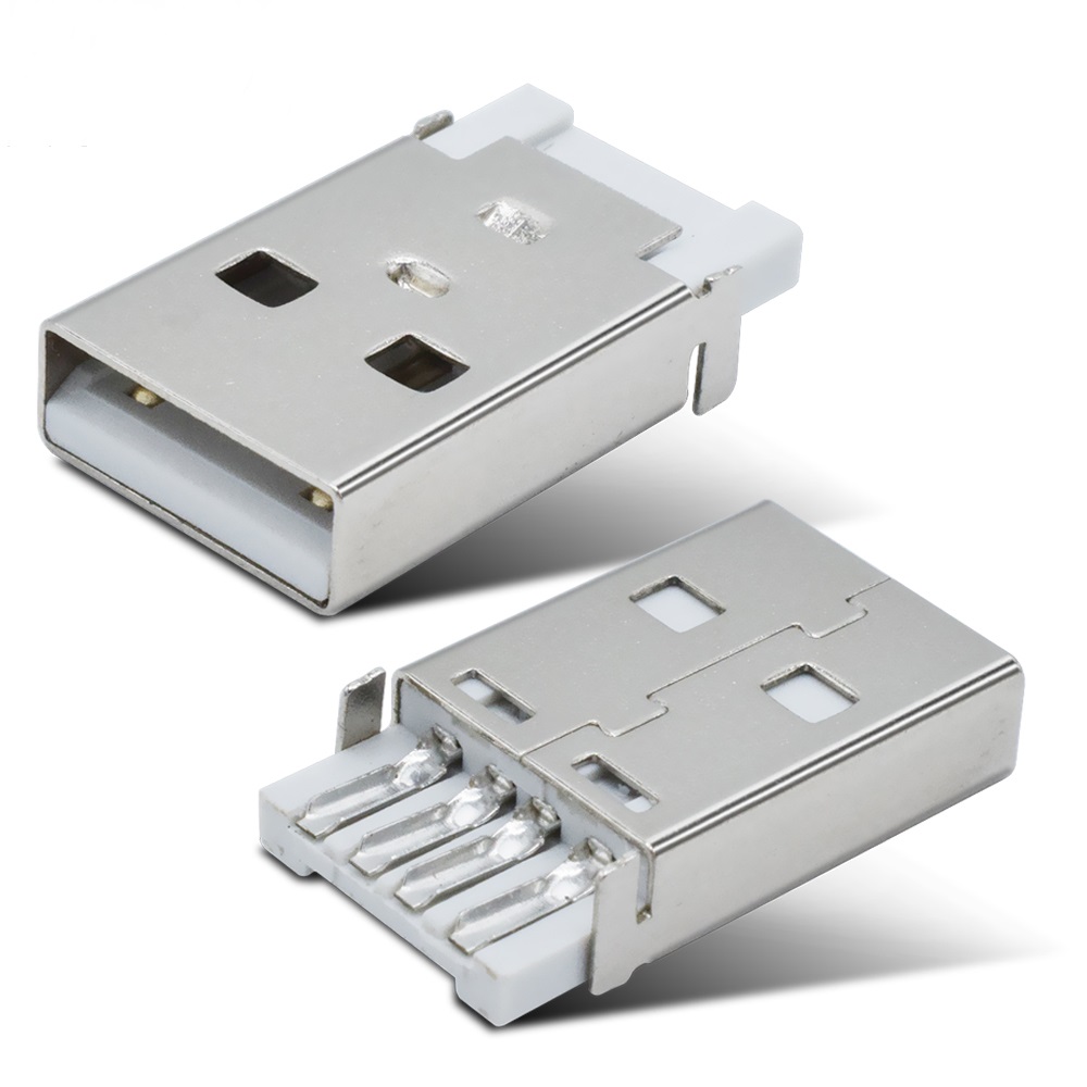 USB Type A 4-Pin Male Connector Socket