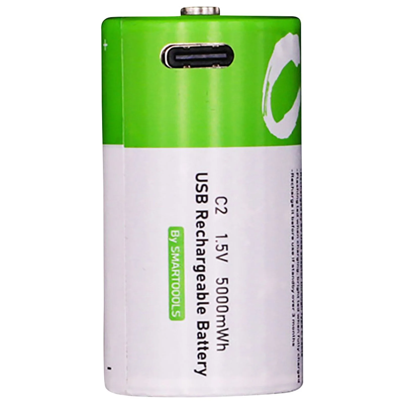 C2 rechargeable lithium USB battery 1.5VC  5000mWh