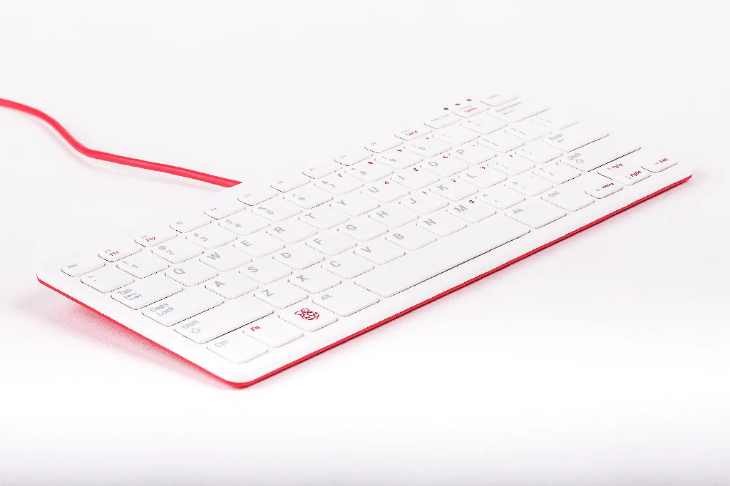 Raspberry Pi Keyboard KYB UK (Red/White)